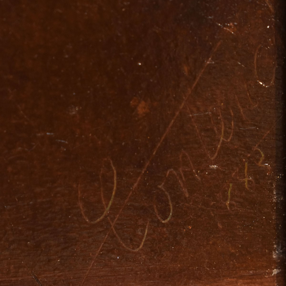 QUADRI ANTICHI, NATURA MORTA CON FIORI DI ROSE ROSA E BIANCHE, OLIO SU TAVOLA, DELL'800. (QF704-photo-5