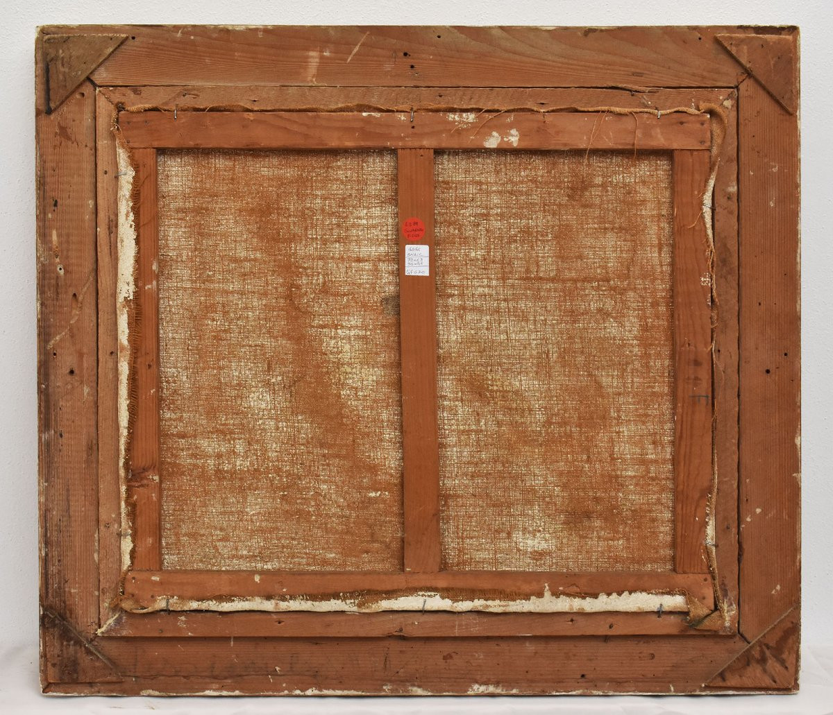 QUADRI ANTICHI, ART DECO, NATURA MORTA CON FIORI DI ZINNIE, OLIO SU TELA, XX SECOLO. (QF700)   -photo-6