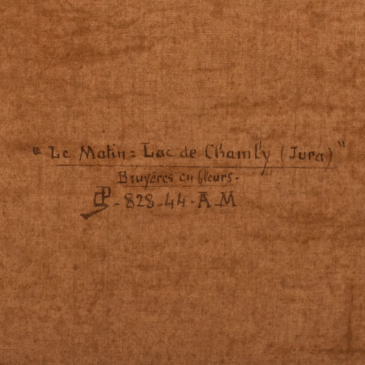 DIPINTI ANTICHI PAESAGGI, LAC DE CHAMBLY, DIDIER POUGET, OLIO SU TELA, NOVECENTO. (QP706)-photo-6