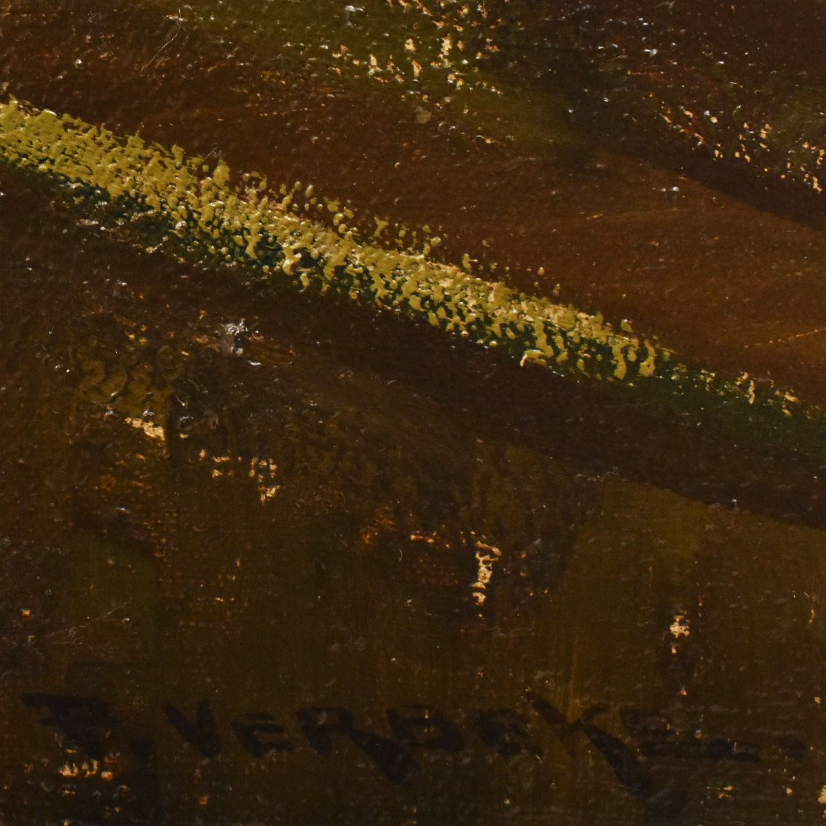 QUADRI ANTICHI, MARINA CON BARCHE, PITTURA AD OLIO SU TELA, ART DECO, XX SECOLO. (QM711)-photo-5