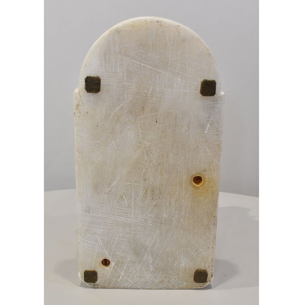 SCULTURE ANTICHE IN ALABASTRO, SCULTURA DI DONNA E CANE, GIUSEPPE GAMBOGI, XIX. (STAL105)-photo-7