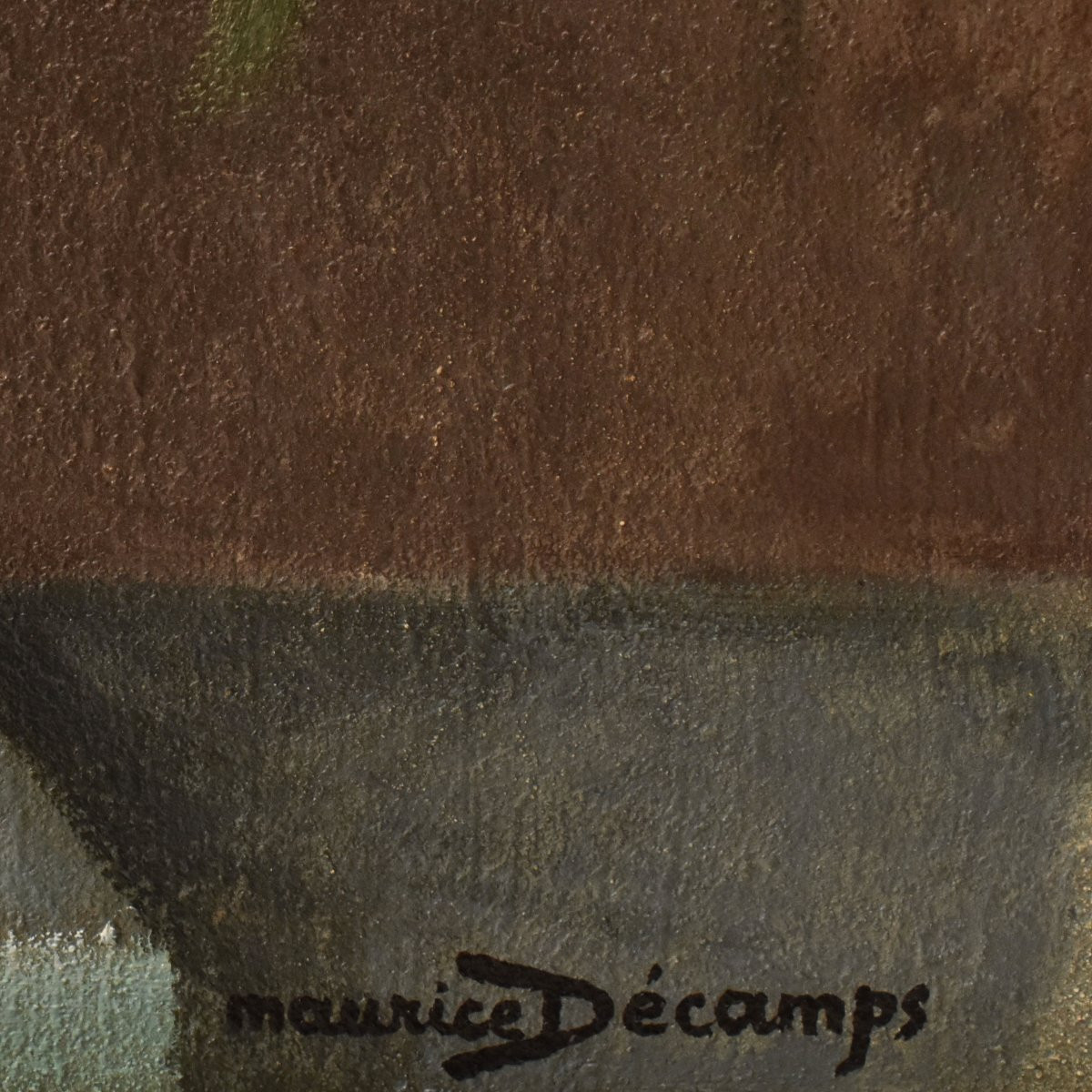 QUADRI ANTICHI, ART DECO, NATURA MORTA CON FIORI DI GAROFANI E MIMOSE, OLIO SU TELA, XX (QF735)-photo-5