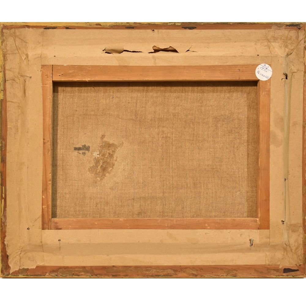 Peinture cheval , huile sur toile,  XIXè siècle . (QA 224)-photo-4