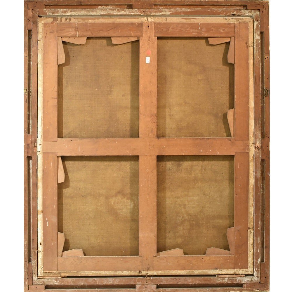 QUADRI ANTICHI, QUADRO RELIGIOSO, SANTA CATERINA, EPOCA 1700, OLIO SU TELA. (QREL 338)   -photo-5