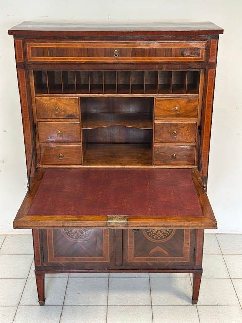 Secretaire Luigi XVI . Milano fine 700. Restaurato -photo-3