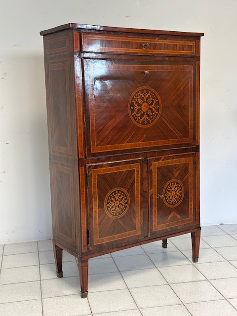 Secretaire Luigi XVI . Milano fine 700. Restaurato -photo-2