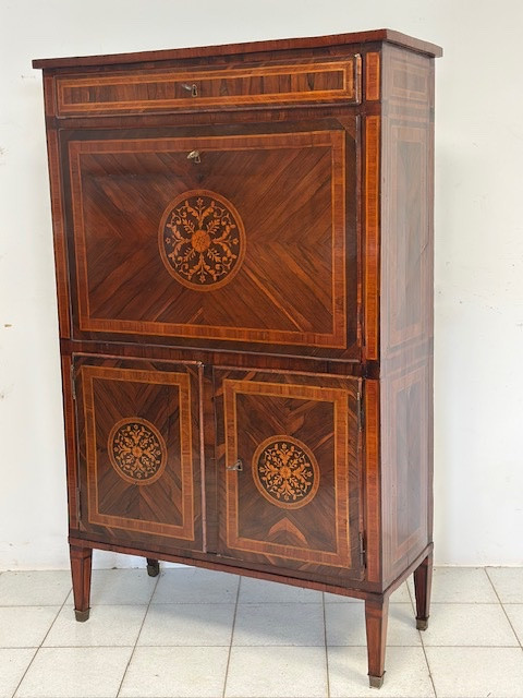 Secretaire Luigi XVI . Milano fine 700. Restaurato -photo-3
