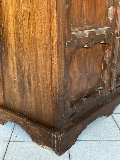 Armadio due ante in legno di teak manifattura orientale fine 700-photo-7