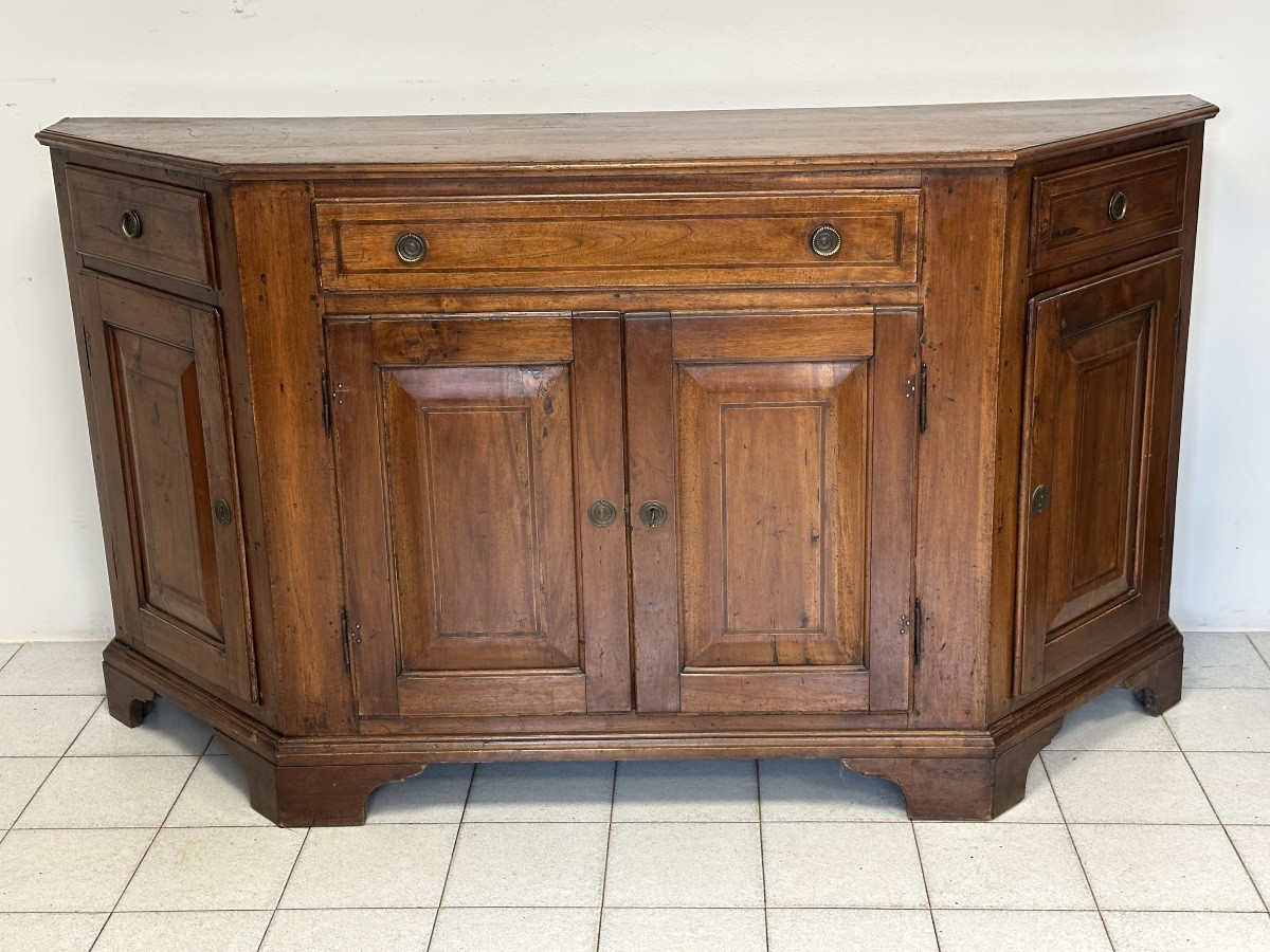Credenza scantonata Luigi XVI. Verona XVIII secolo-photo-3