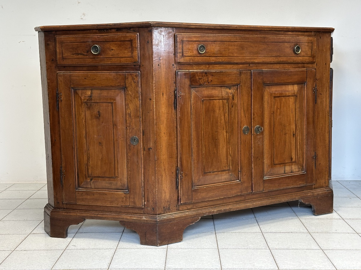 Credenza scantonata Luigi XVI. Verona XVIII secolo-photo-4