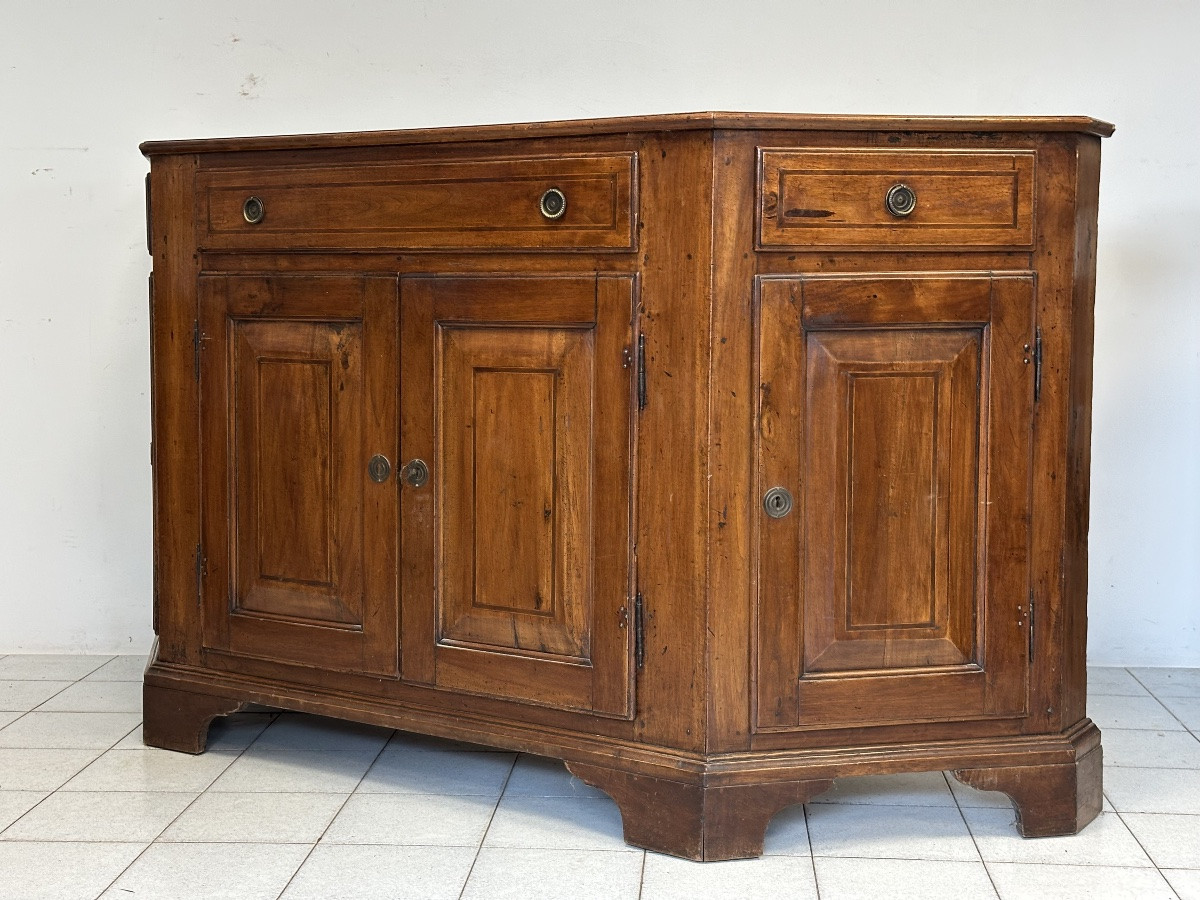 Credenza scantonata Luigi XVI. Verona XVIII secolo-photo-3
