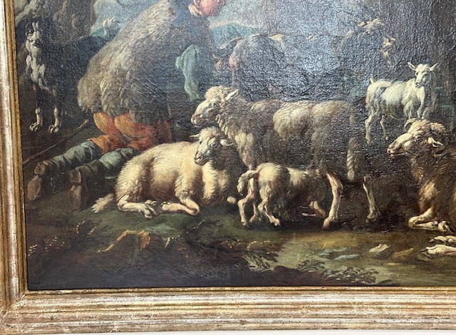 Philipp Peter Roos detto rosa da Tivoli . Francoforte 1657 / Roma 1706-photo-2