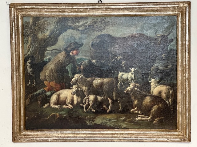Philipp Peter Roos detto rosa da Tivoli . Francoforte 1657 / Roma 1706-photo-1