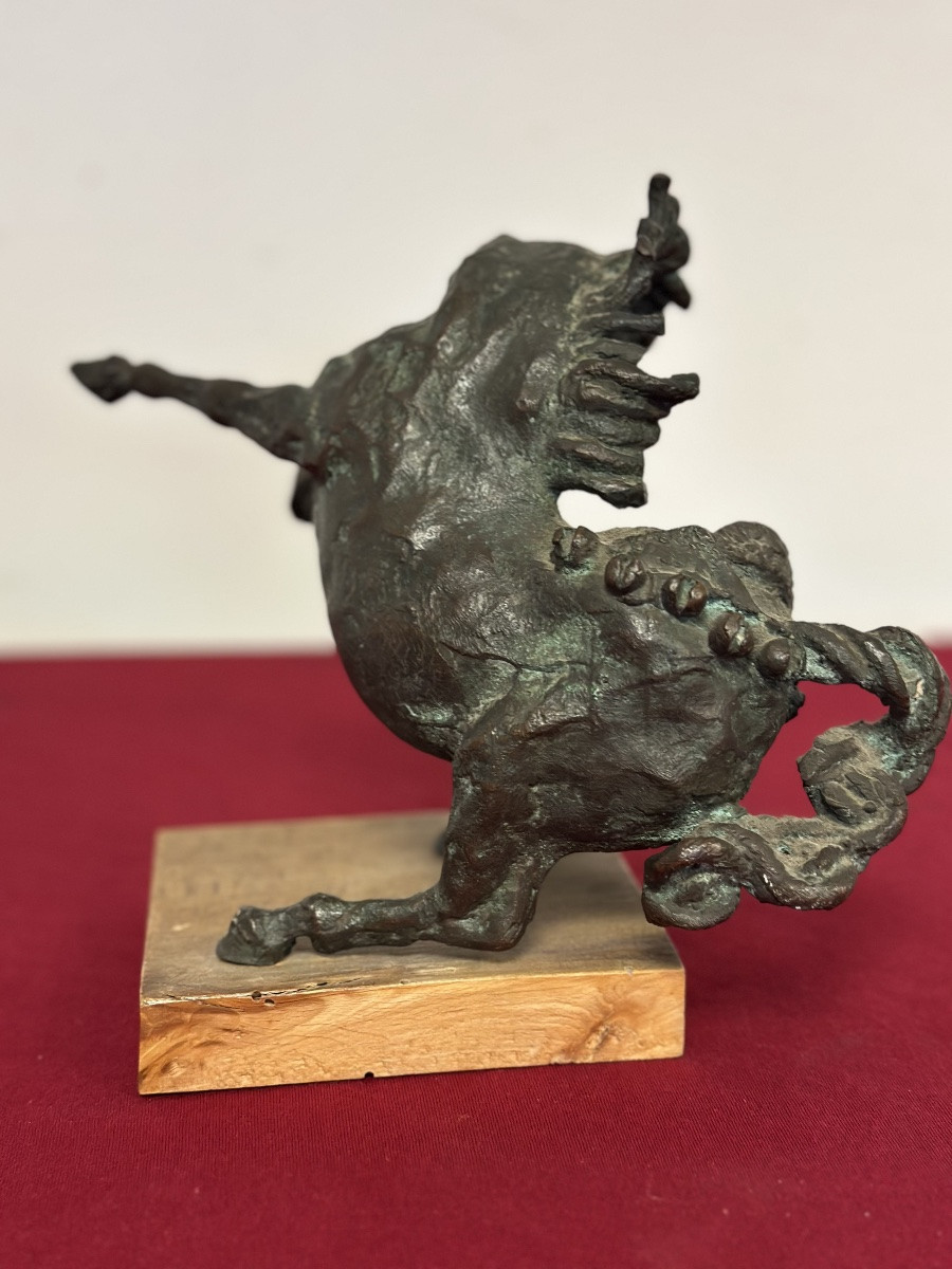 Scultura in bronzo . Gineba 1940-photo-2