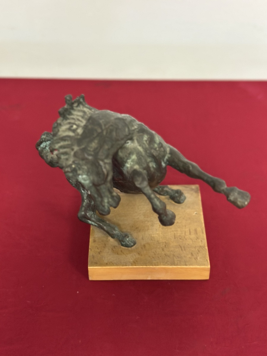Scultura in bronzo . Gineba 1940-photo-4