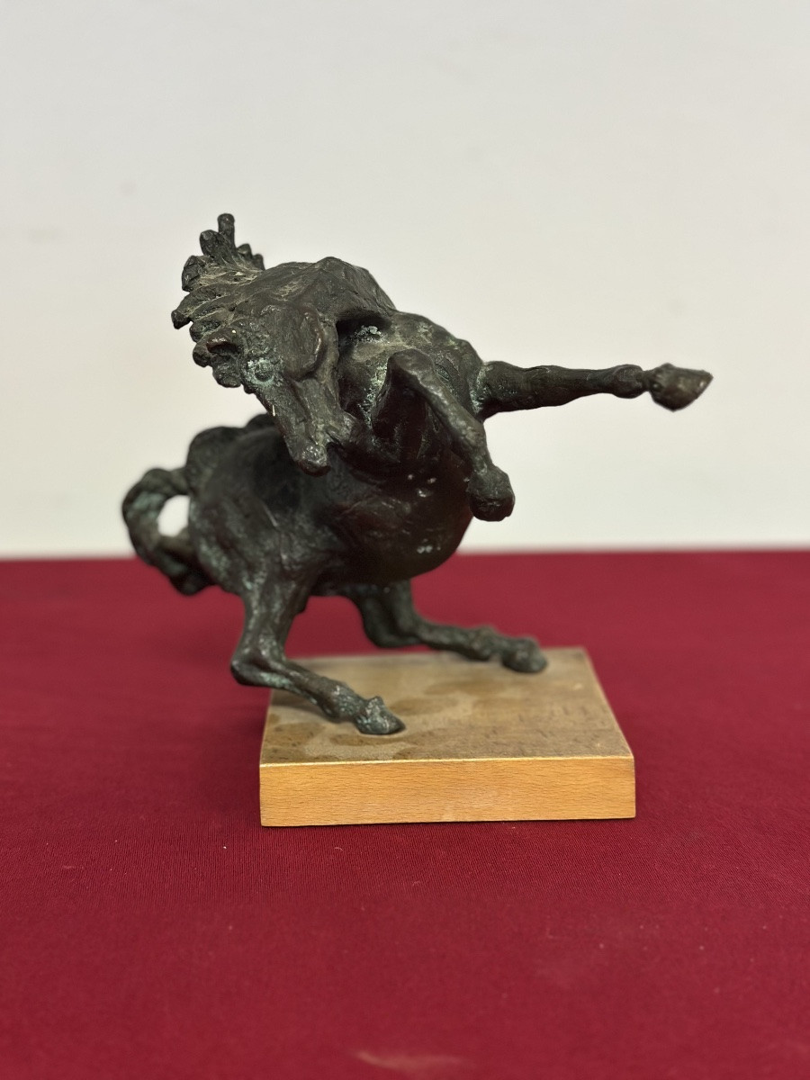 Scultura in bronzo . Gineba 1940-photo-5