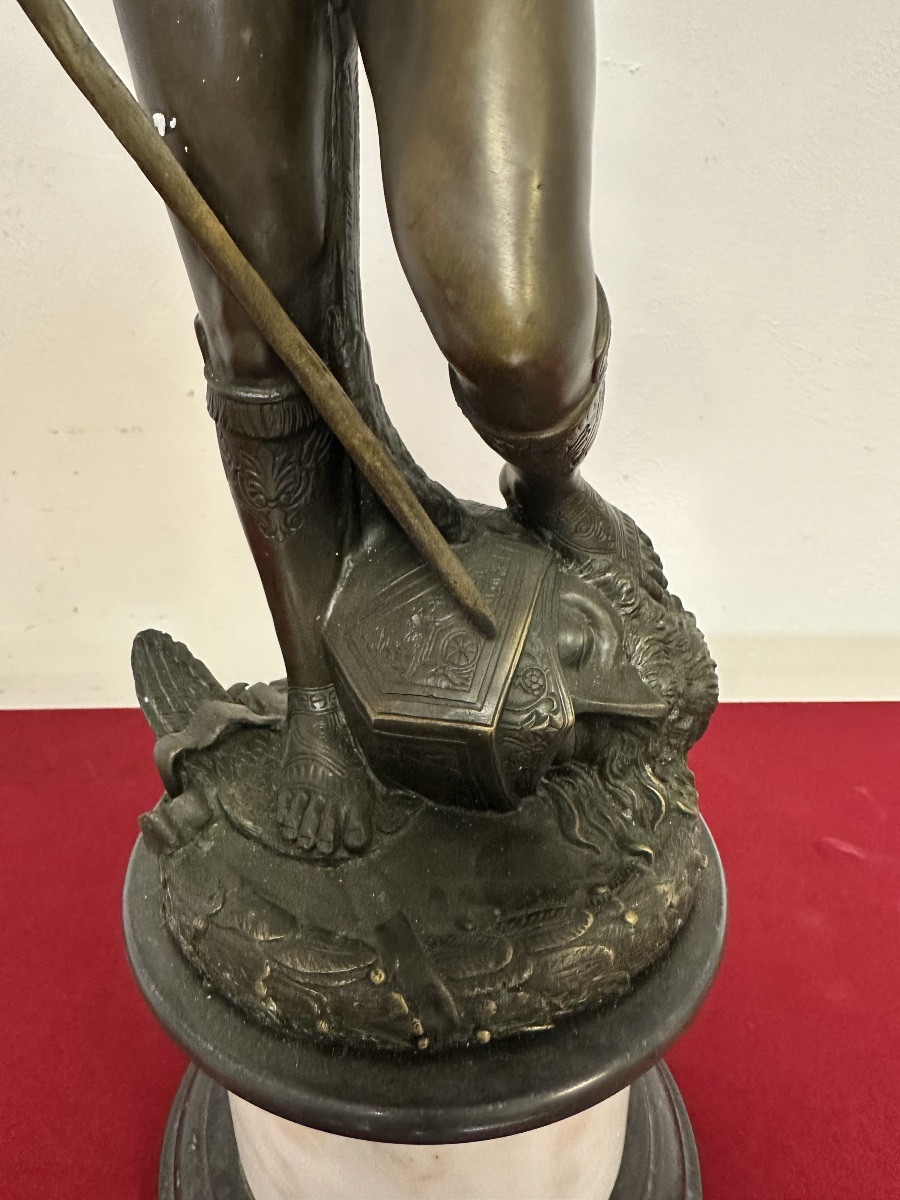 Scultura in bronzo a cera persa primi 900-photo-7