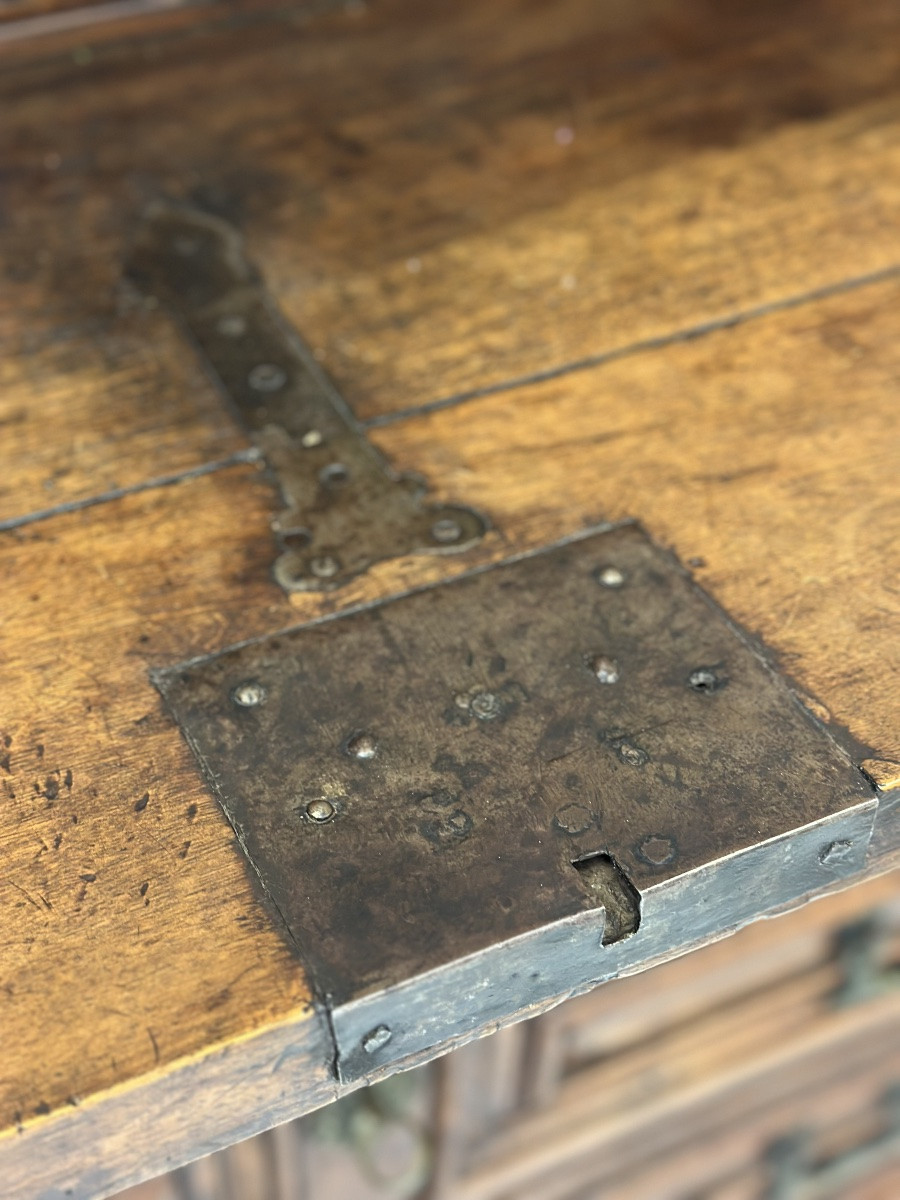 Canterano a scarabattolo noce . Lombardia 600-photo-7