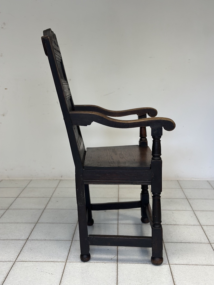 Poltrona Giacobino . Regno Unito XVIII secolo-photo-7