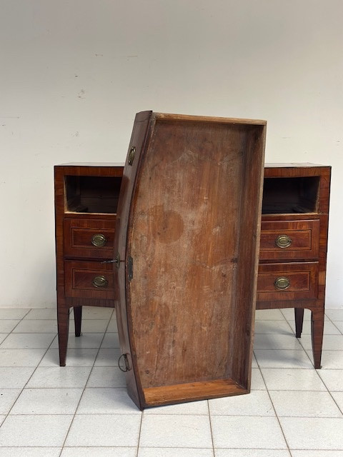 Cassettone a balestra . Verona/ Vicenza Luigi XVI. Fine 700 Prezzo di listino-photo-5