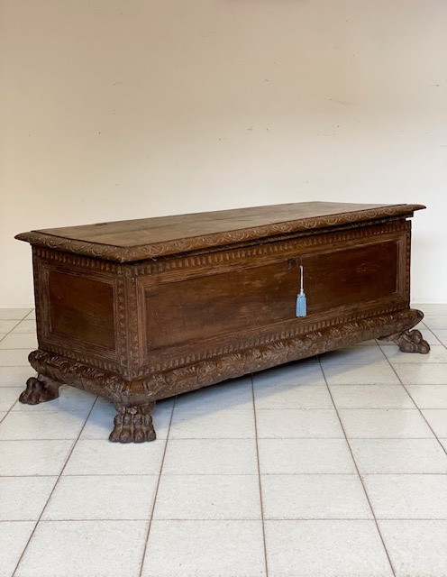 Cassapanca Toscana Liguria epoca XVI secolo-photo-2