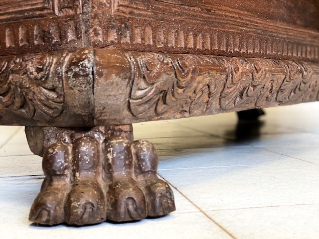 Cassapanca Toscana Liguria epoca XVI secolo-photo-5