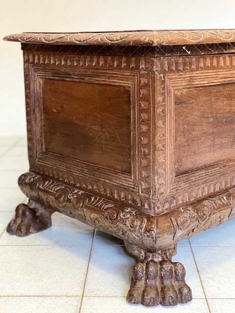 Cassapanca Toscana Liguria epoca XVI secolo-photo-7