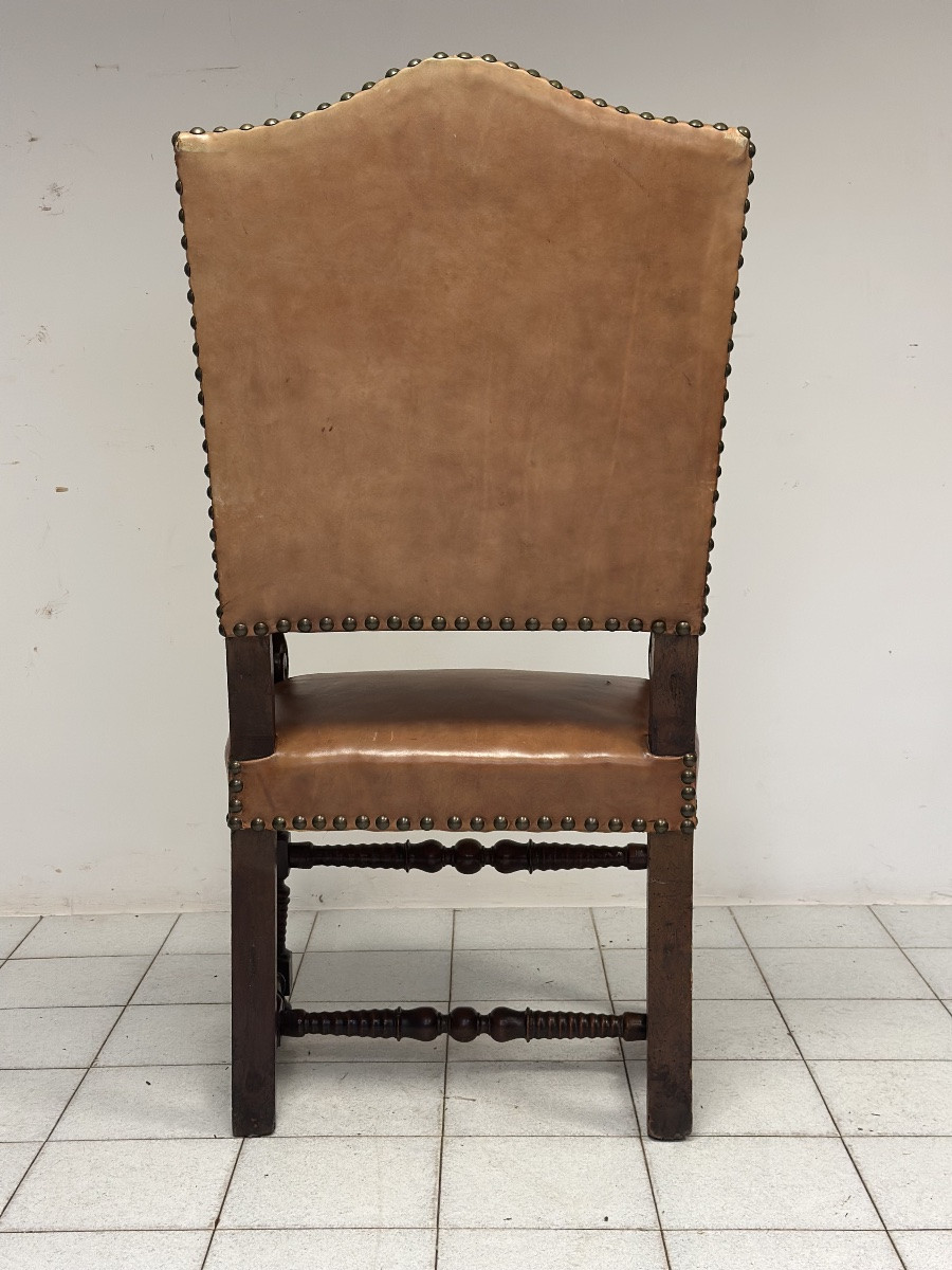 Poltrona a rocchetto Luigi XIV . Emilia 600-photo-7