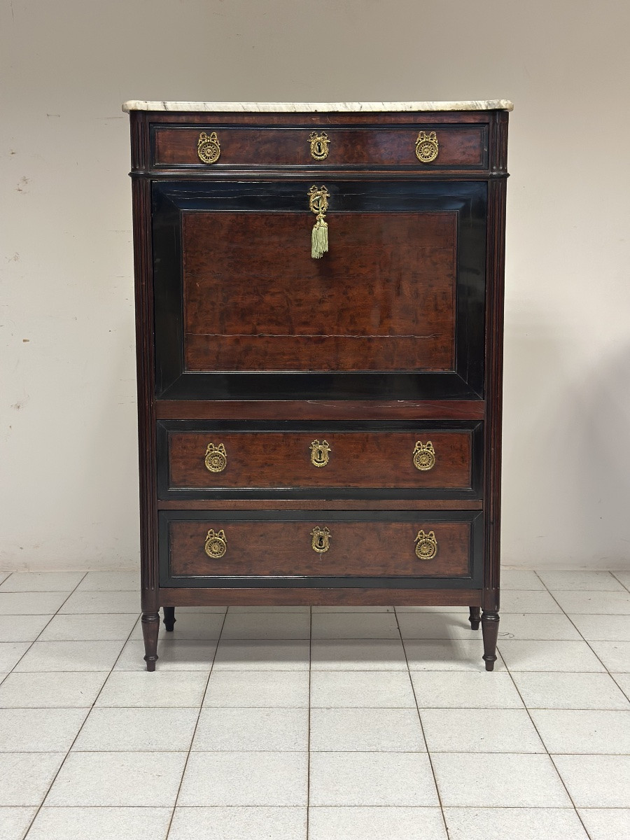 Secretaire in noce epoca Luigi XVI fine 700.-photo-4