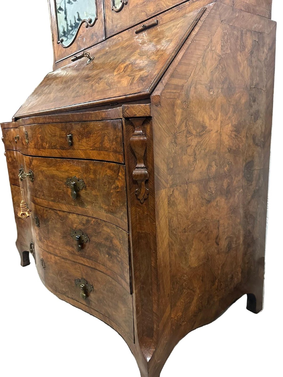 Trumeau Luigi XV mosso fronte e fianchi. Emilia / Toscana. Primi 700-photo-4