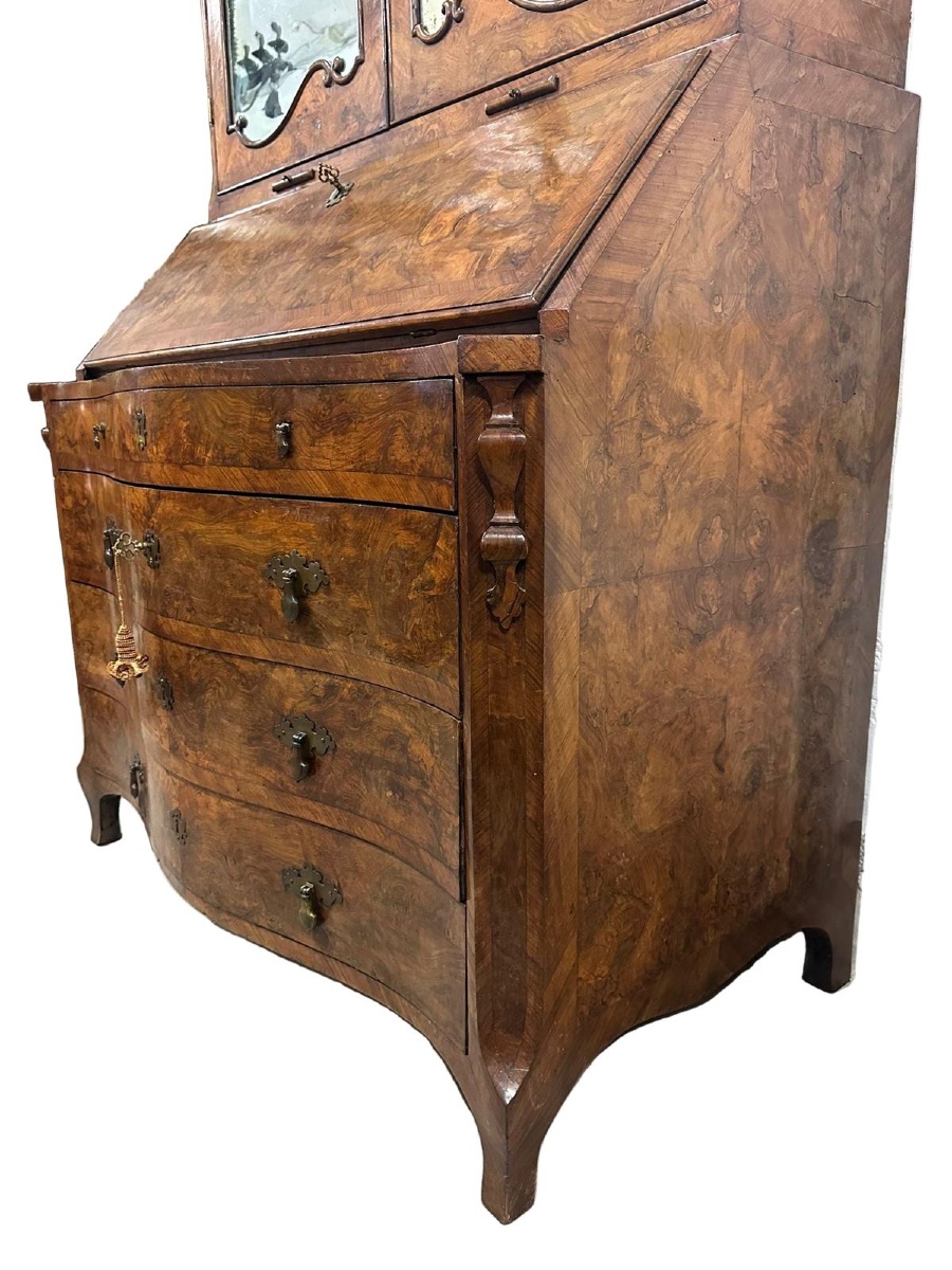 Trumeau Luigi XV mosso fronte e fianchi. Emilia / Toscana. Primi 700-photo-6