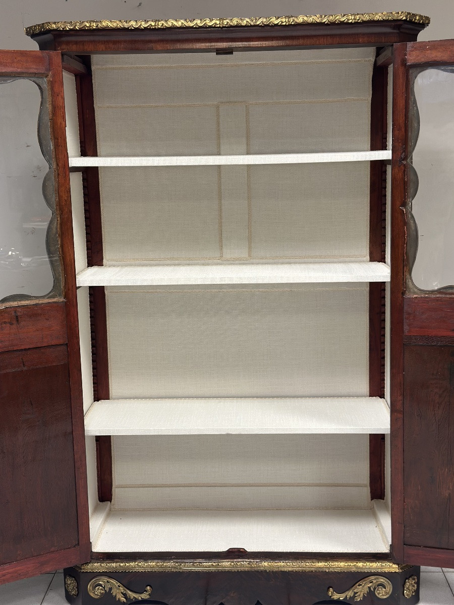 Vetrina cristalliera Napeleone III. Parigi XIX secolo-photo-3