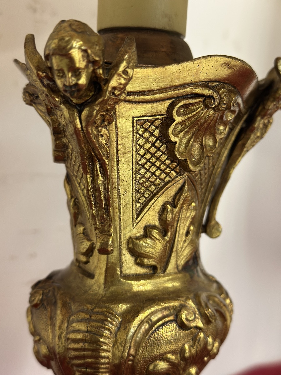 Coppia di lampade da comodino inizio XX secolo.-photo-4