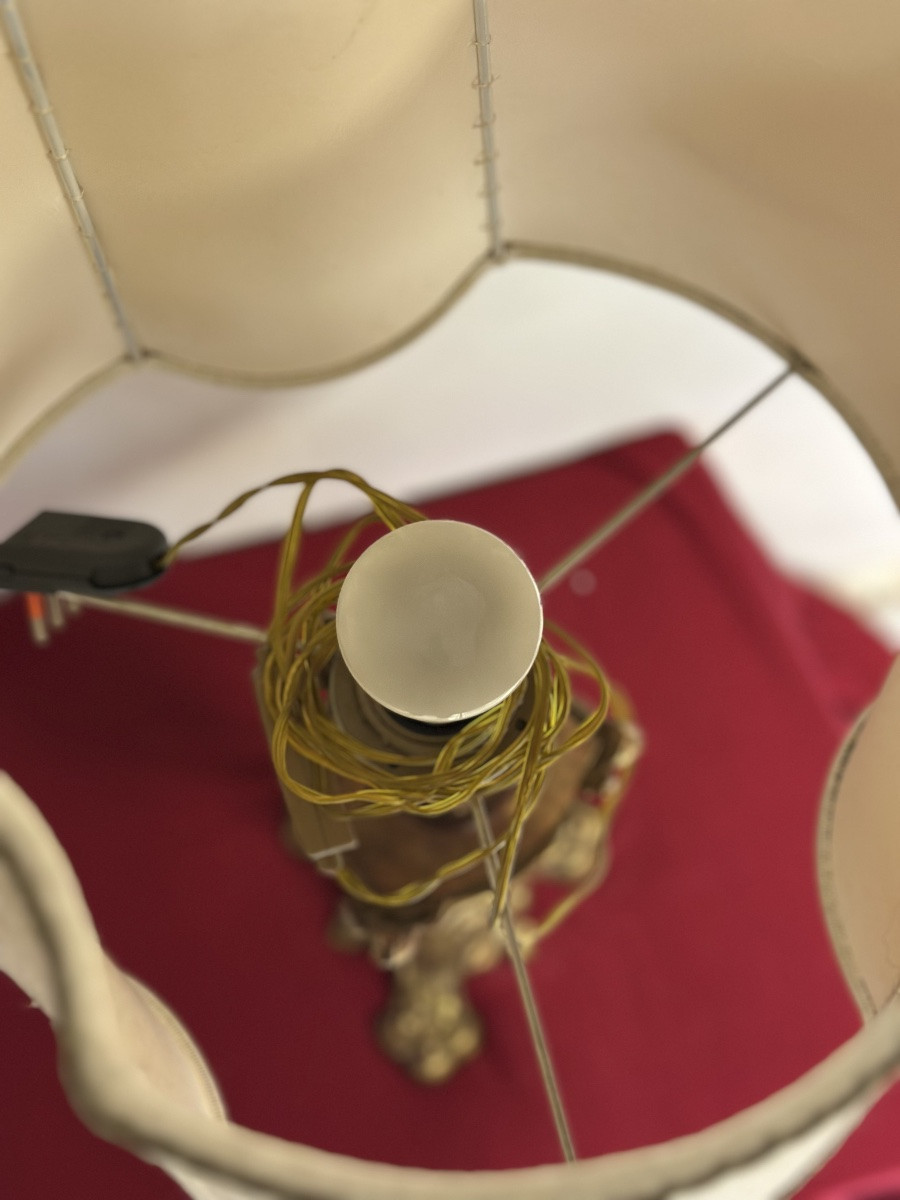 Coppia di lampade da comodino inizio XX secolo.-photo-8