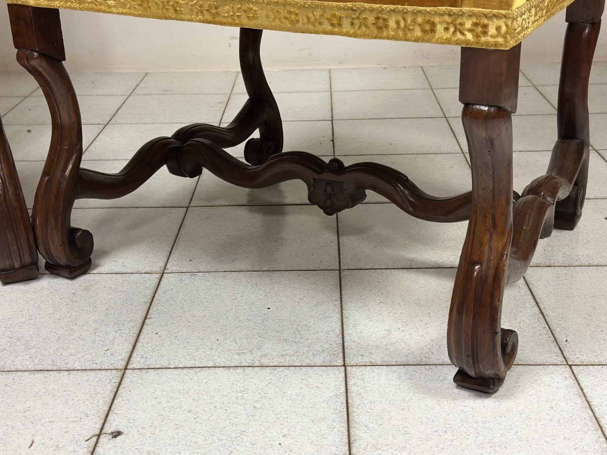 Coppia di troni a ossa di montone . Lombardia fine 600-photo-6