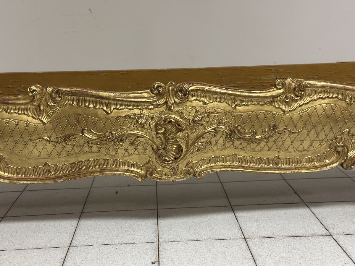 Fioriera in legno intagliato e dorato primi 800 -photo-7