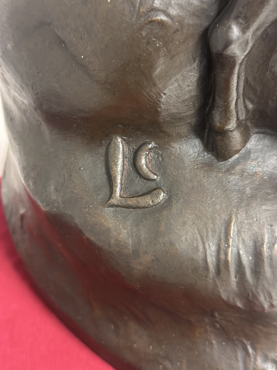 Scultura in bronzo fusione a cera persa inizio XX secolo-photo-4