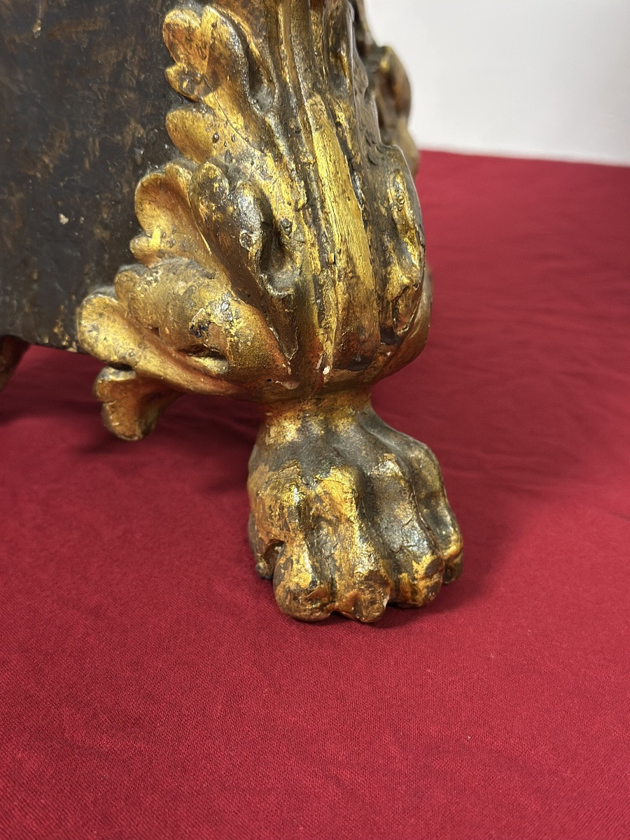 Coppia di candelieri Luigi XIV da palazzo. Lombardia 700 Prezzo di listino-photo-6