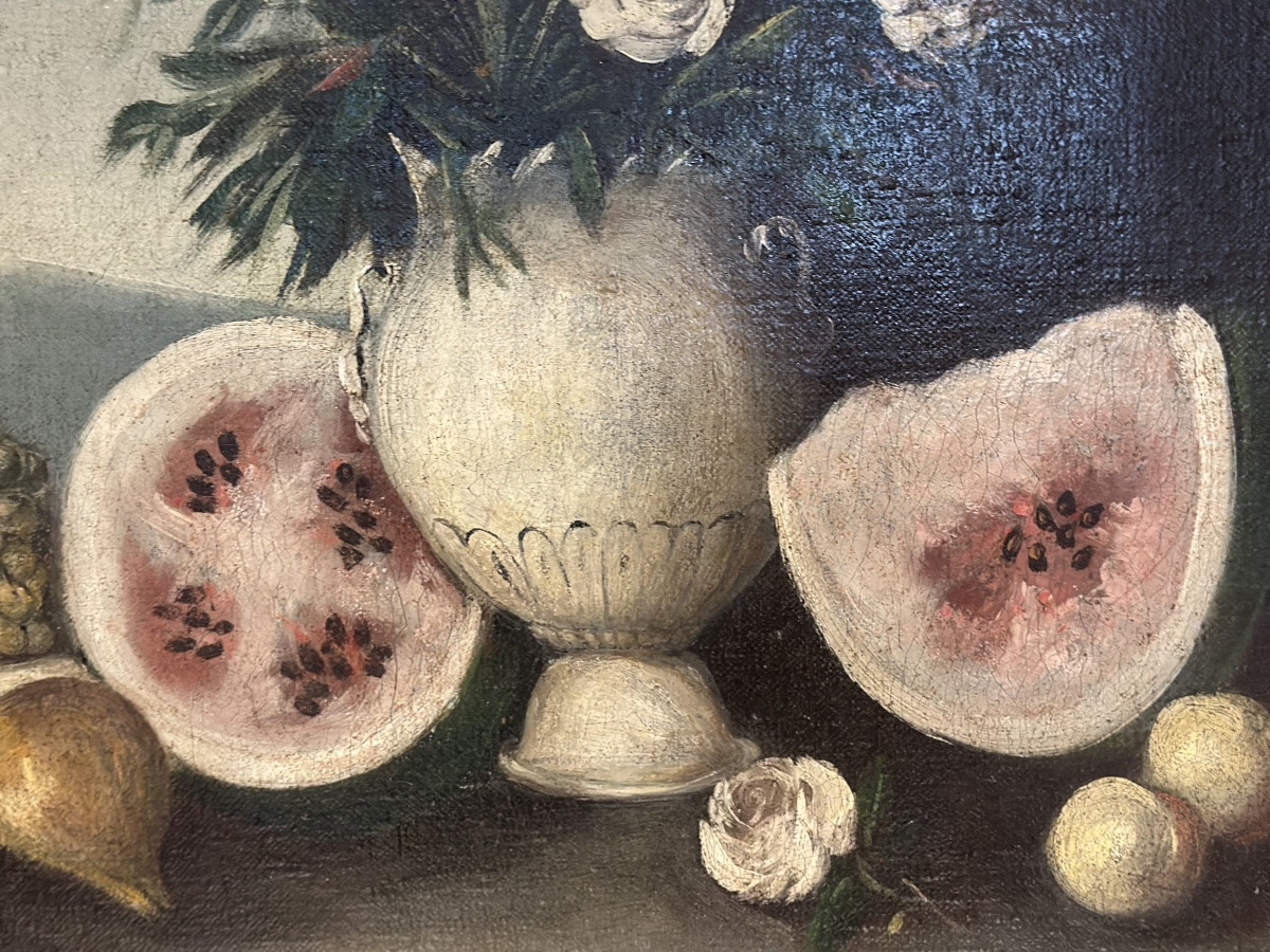 Olio su tela. Scuola emiliana fine XVIII secolo -photo-3