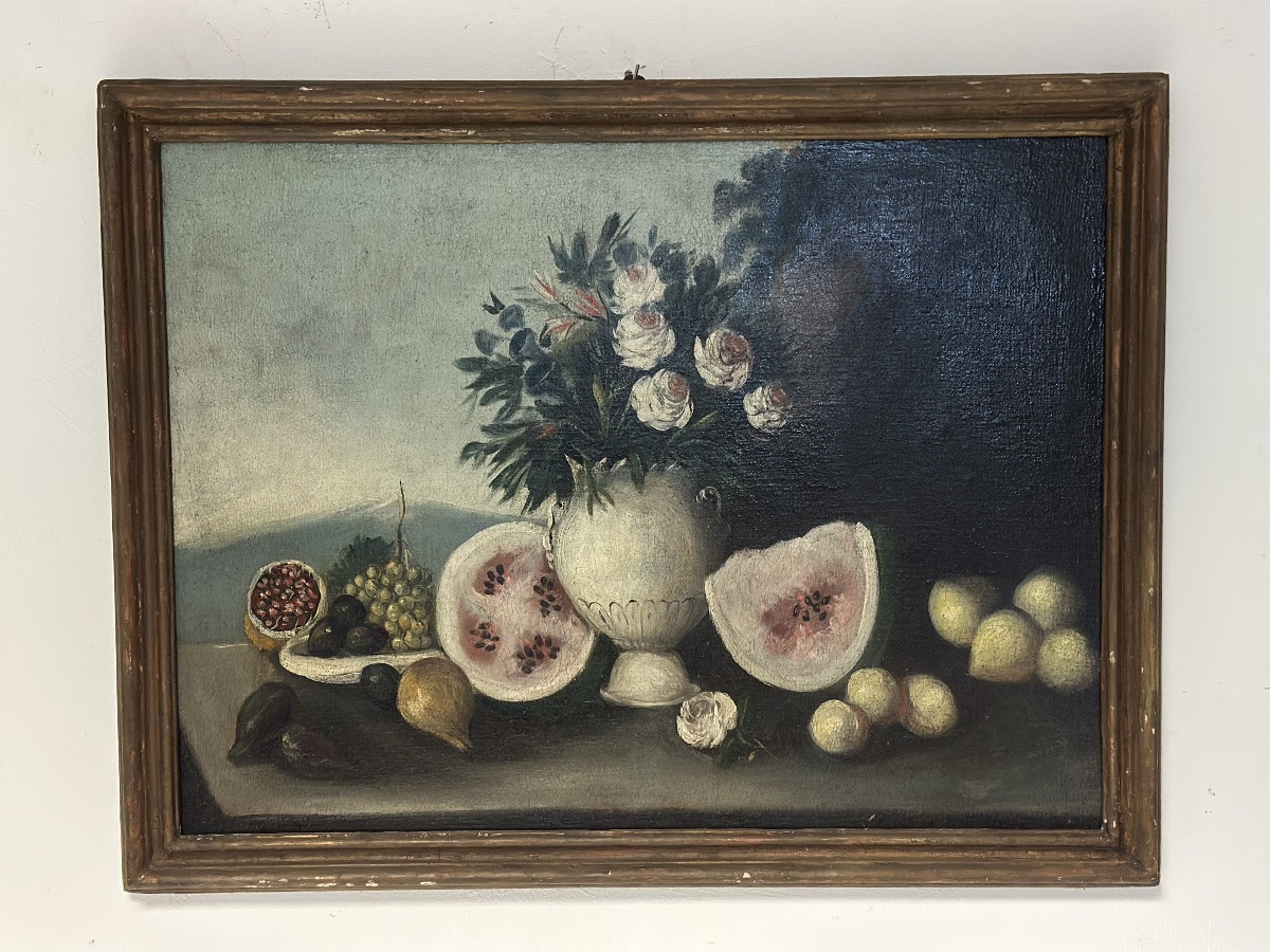 Olio su tela. Scuola emiliana fine XVIII secolo -photo-2