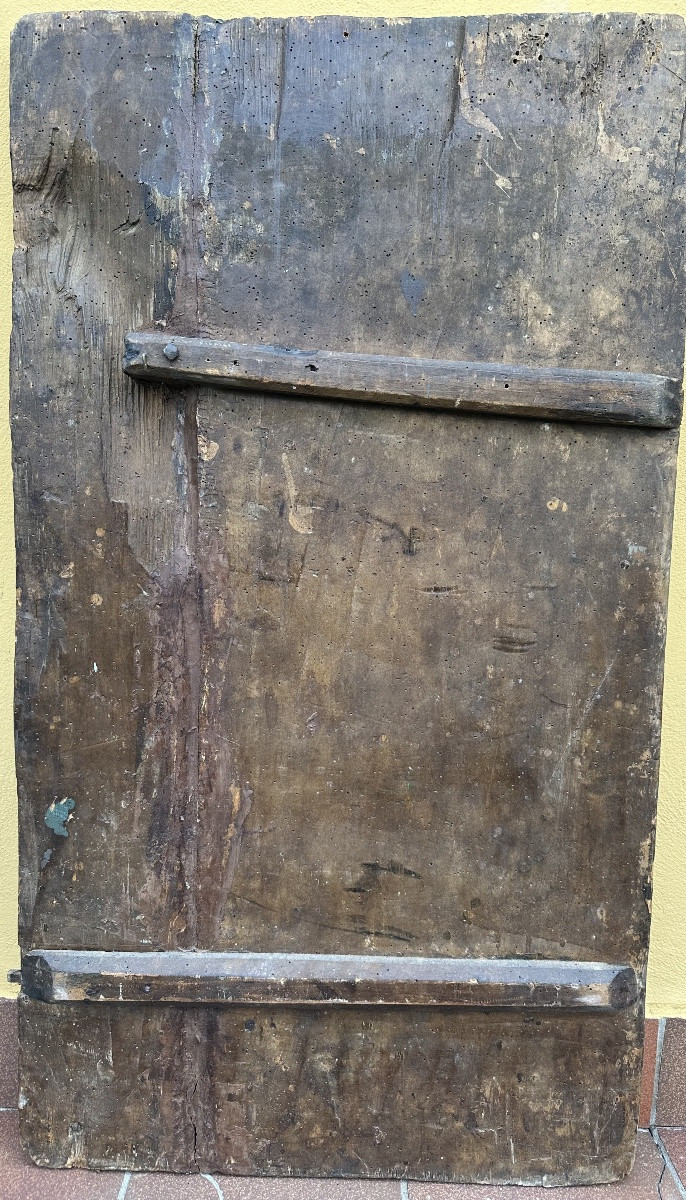 Olio su tavola . Agar e l’Angelo .Bernardo Strozzi ( bottega ) XVII secolo-photo-7