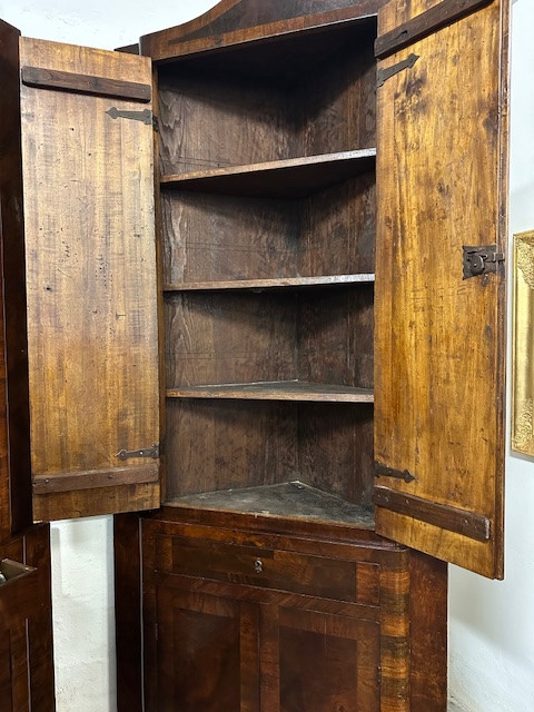 Coppia di angoliere Luigi XVI . Toscana Liguria. XVIII secolo-photo-4