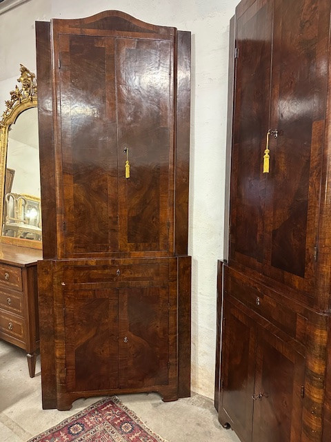 Coppia di angoliere Luigi XVI . Toscana Liguria. XVIII secolo-photo-7