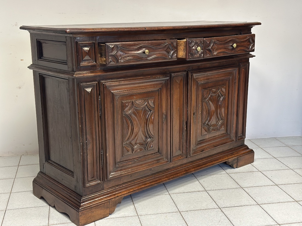 Credenza in noce. Liguria / Piemonte / inizio XVIII secolo-photo-4