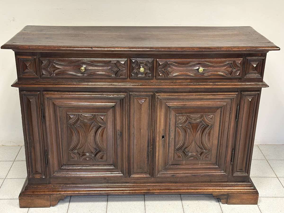 Credenza in noce. Liguria / Piemonte / inizio XVIII secolo-photo-4