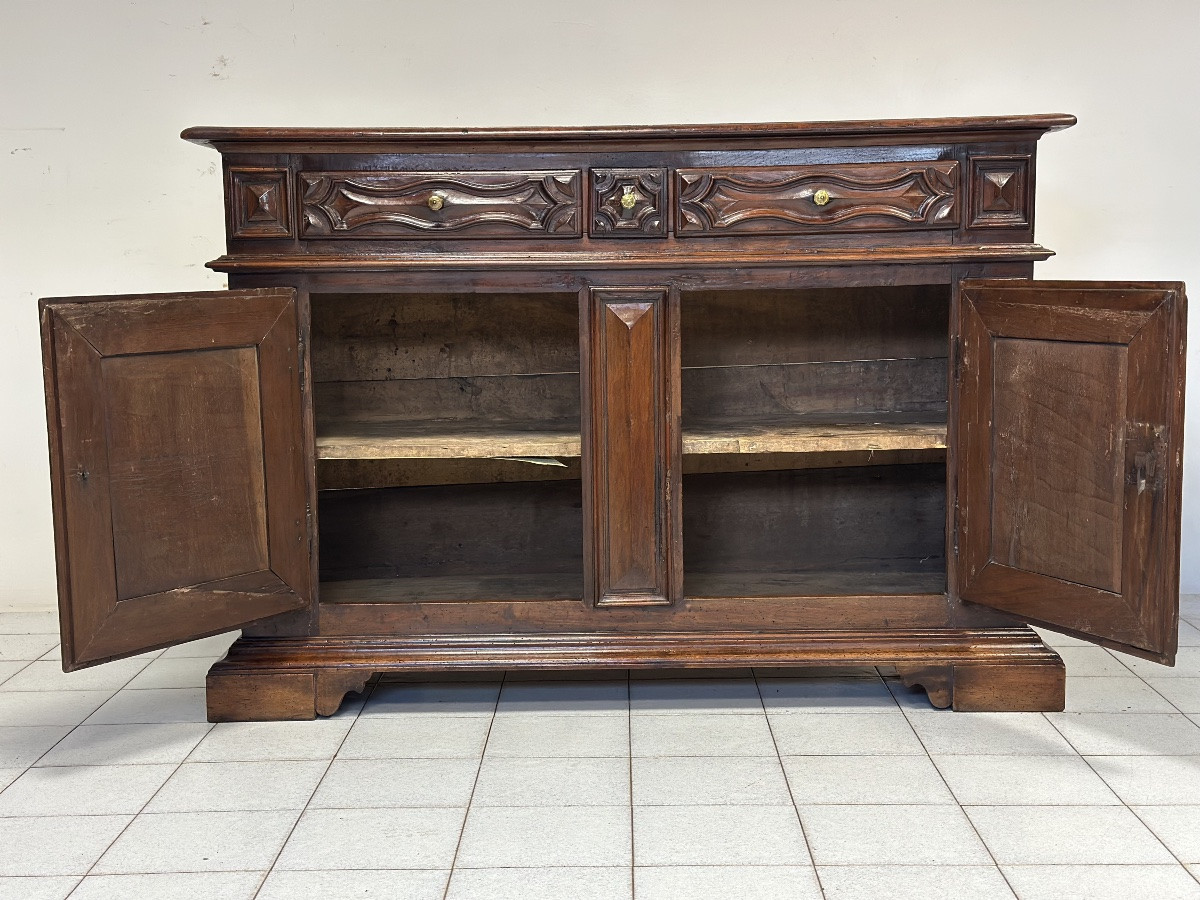 Credenza in noce. Liguria / Piemonte / inizio XVIII secolo-photo-6