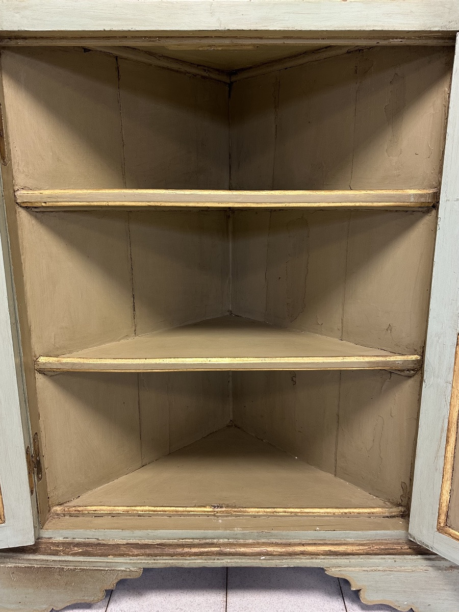 Angoliera vetrina laccata dorata toscana primi 800-photo-7