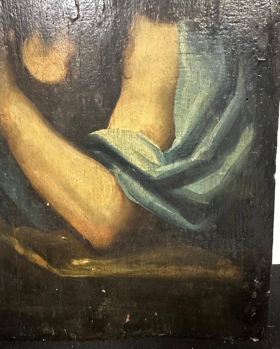 Carlo Dolci ( Bottega ) Maddalena penitente, olio su tavola. 600-photo-7