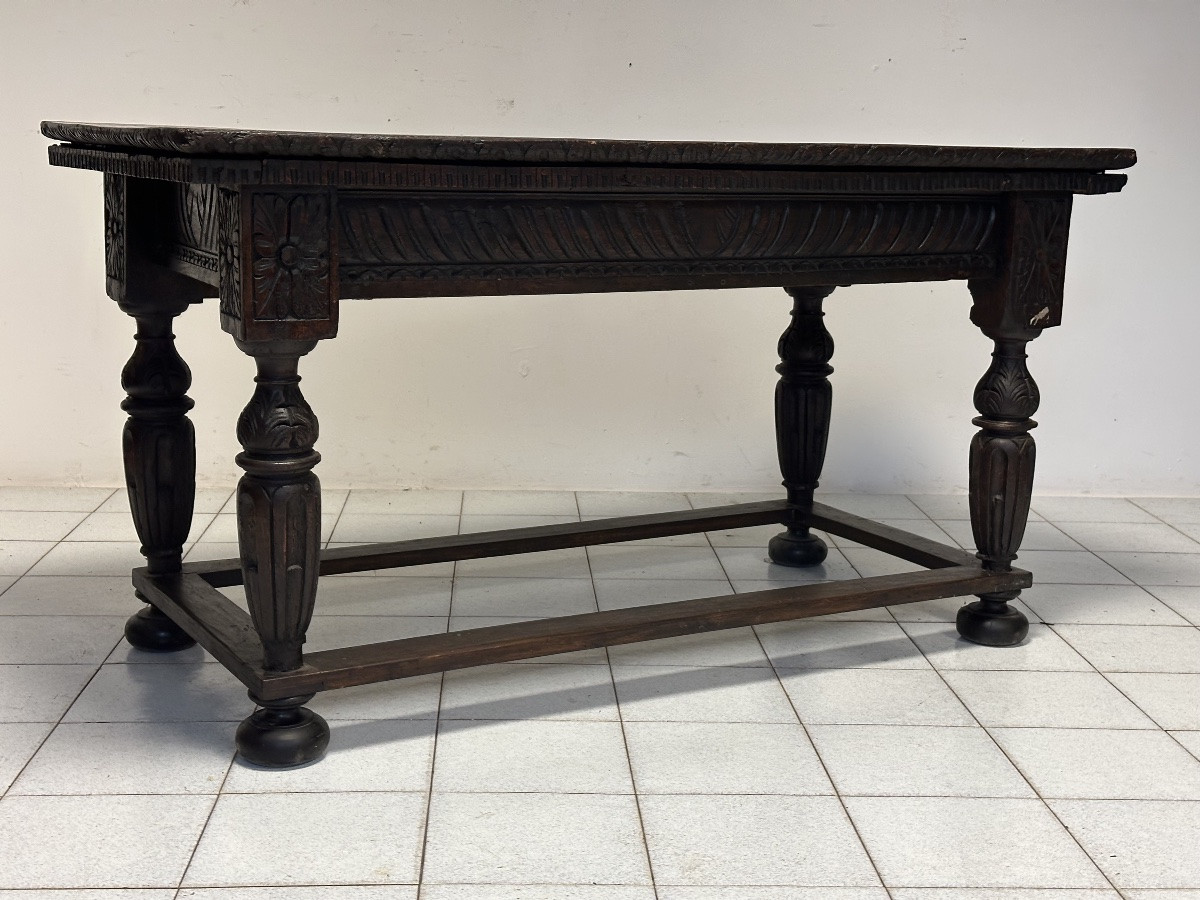 Tavolo in noce centro Italia . Primi 600 Prezzo di listino-photo-2