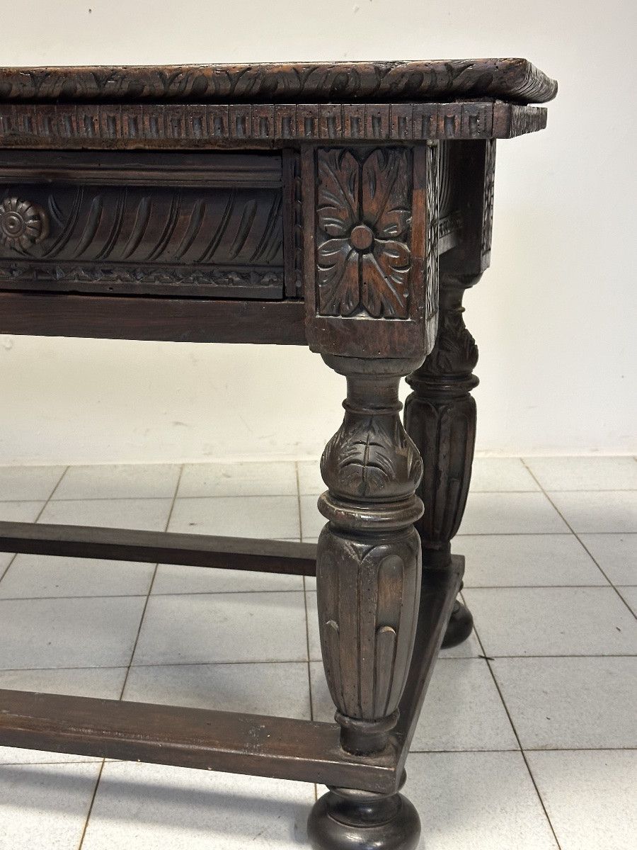 Tavolo in noce centro Italia . Primi 600 Prezzo di listino-photo-6